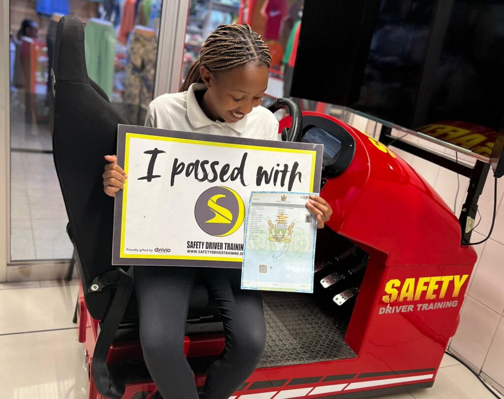 passed student with simulator